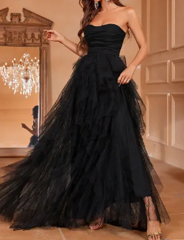Rochie lunga SHEIN, negru Negru
