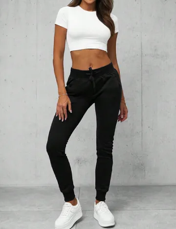 Pantaloni SHEIN, negru Negru