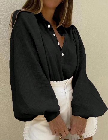 Bluza SHEIN, negru