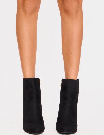 Botine PrettyLittleThing, negru