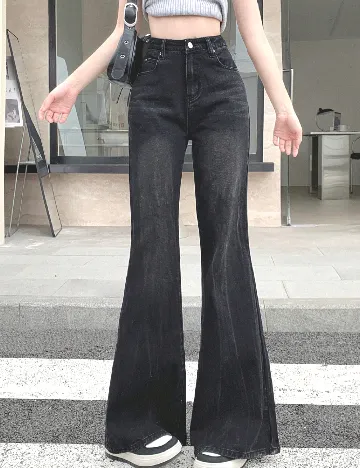 Blugi Dazy, negru Negru
