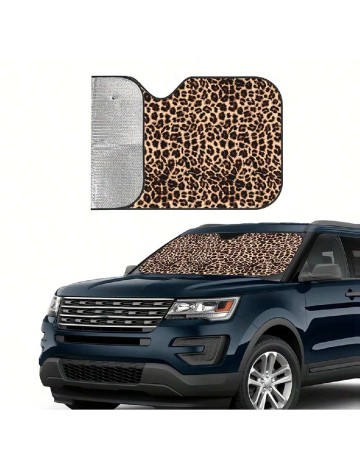Parasolar auto SHEIN, animal print