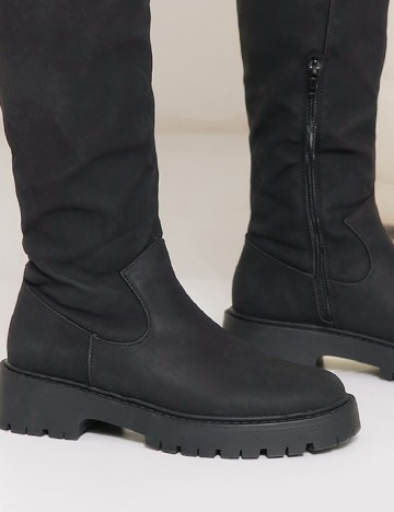 Cizme PrettyLittleThing, negru