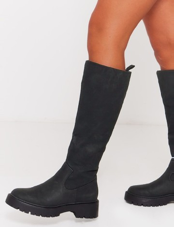 Cizme PrettyLittleThing, negru
