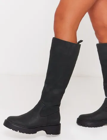 Cizme PrettyLittleThing, negru Negru
