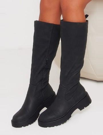 Cizme PrettyLittleThing, negru