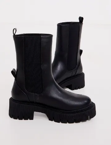 Ghete PrettyLittleThing, negru Negru