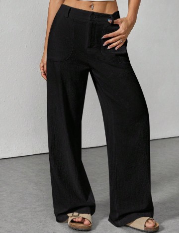Pantaloni SHEIN, negru