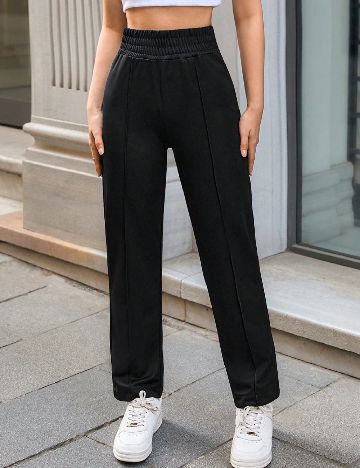 Pantaloni SHEIN, negru
