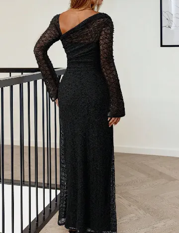 Rochie lunga SHEIN, negru Negru