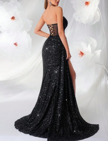 Rochie lunga SHEIN, negru