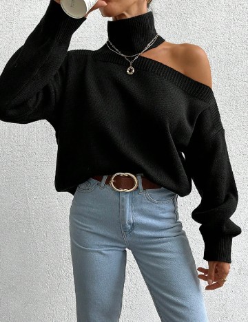 Bluza SHEIN, negru