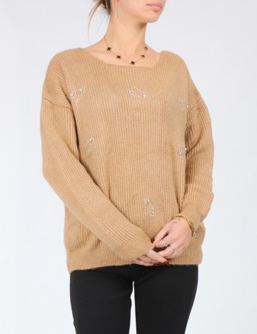 Pulover SHEIN, maro
