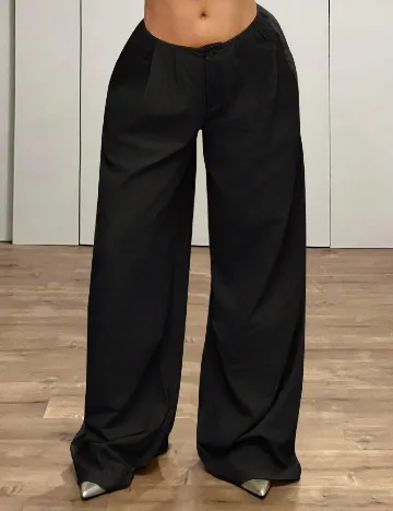 Pantaloni SHEIN, negru Negru