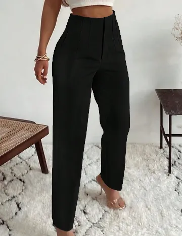 Pantaloni SHEIN, negru Negru