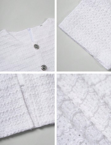 Rochie lunga SHEIN, alb
