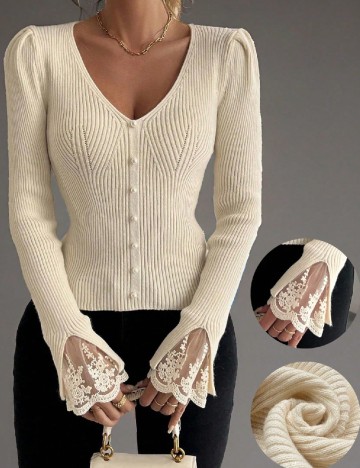 Bluza SHEIN, crem