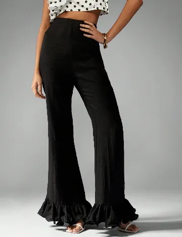 Pantaloni SHEIN, negru Negru