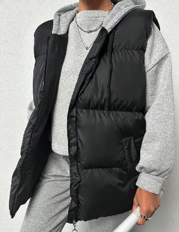 Vesta oversize Noa&Noa, negru Negru