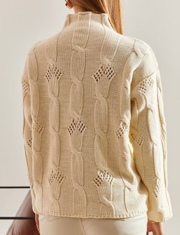 Pulover SHEIN, crem