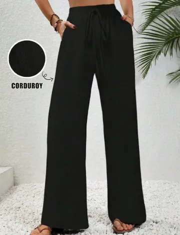 Pantaloni SHEIN, negru Negru