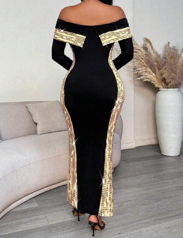 Rochie lunga SHEIN, negru