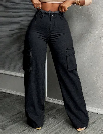 Blugi SHEIN, negru Negru