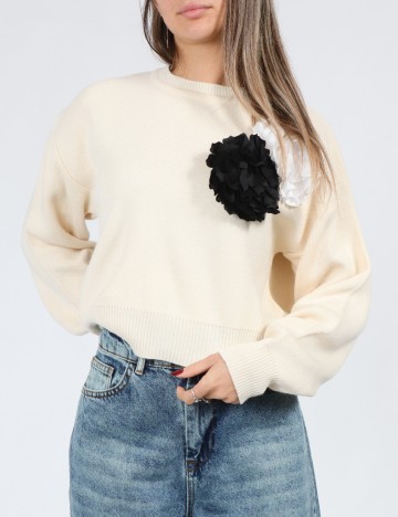 Bluza SHEIN, ecru
