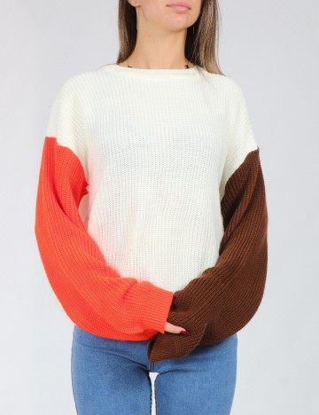 Pulover SHEIN, alb