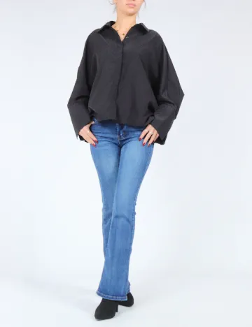 Camasa SHEIN, negru Negru