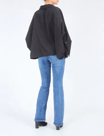 Camasa SHEIN, negru Negru