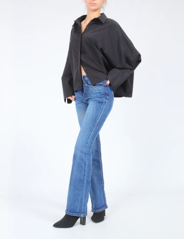 Camasa SHEIN, negru Negru