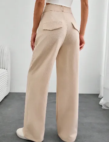 Pantaloni SHEIN, crem Crem