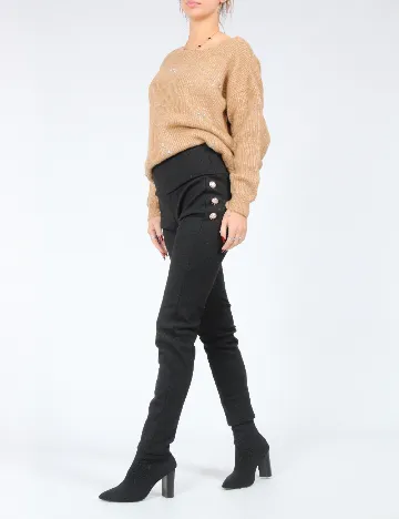 Pantaloni SHEIN, negru Negru