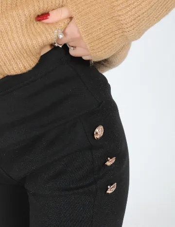Pantaloni SHEIN, negru Negru