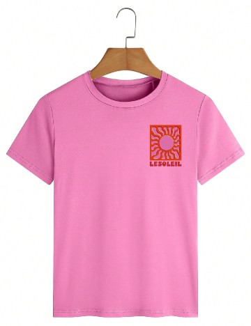 Tricou SHEIN, roz