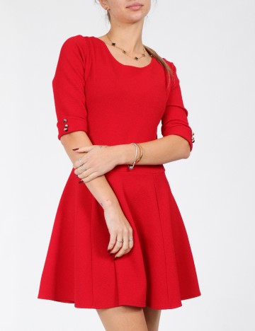 Rochie scurta SHEIN, rosu