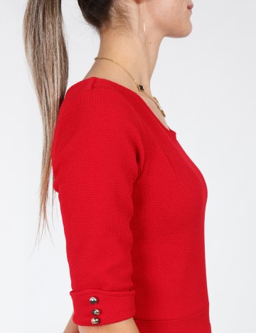 Rochie scurta SHEIN, rosu