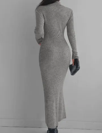 Rochie lunga SHEIN, gri Gri