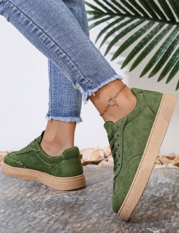 Adidasi SHEIN, verde