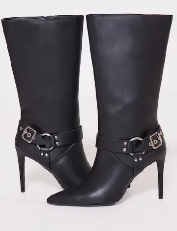 Cizme PrettyLittleThing, negru Negru