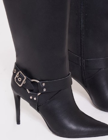 Cizme PrettyLittleThing, negru