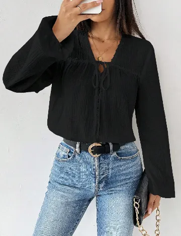 Bluza SHEIN, negru Negru