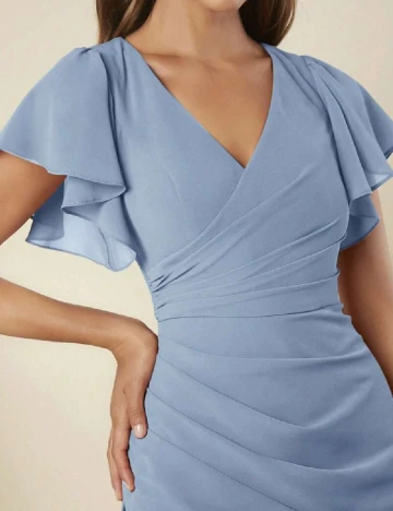 Rochie lunga SHEIN, albastru Albastru