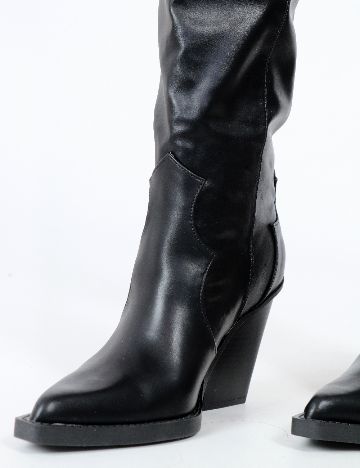 Cizme PrettyLittleThing, negru