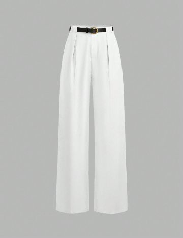 Pantaloni SHEIN, alb