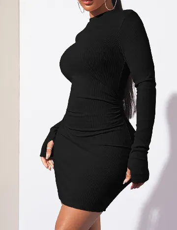 Rochie scurta SHEIN, negru Negru