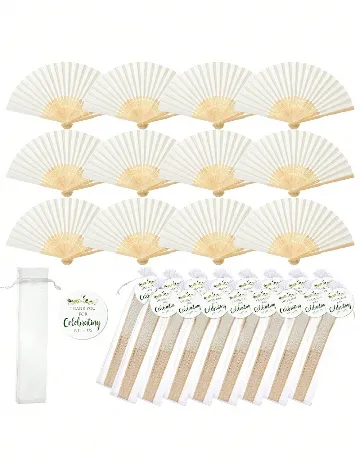 Set evantaie 5 bucati SHEIN, crem Crem