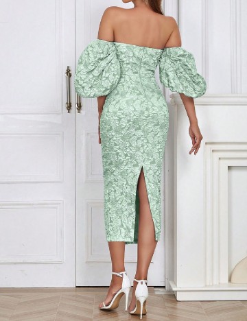 Rochie medie SHEIN, verde