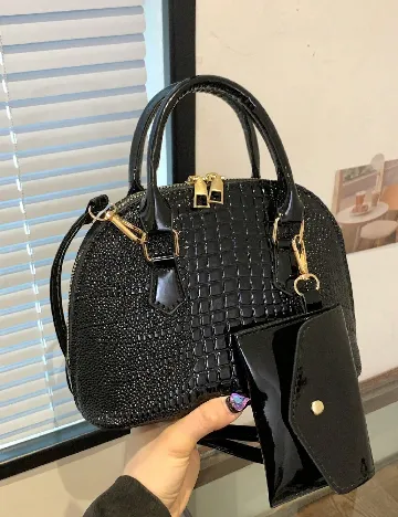 Geanta SHEIN, negru Negru